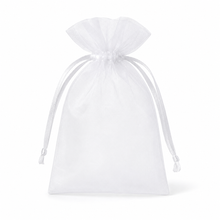 Load image into Gallery viewer, White Organza Bag